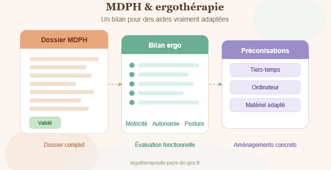 MDPH : pourquoi un bilan en ergothérapie est essentiel pour votre dossier ?